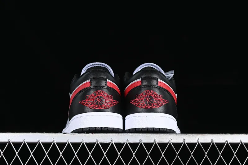 All categories Air Jordan Jordan series basketball shoes Air Jordan 1 Low Z version Air Jordan 1 Low AJ1 Joe 1 black gray red hook low-top cultural basketball shoes DC0774-062
